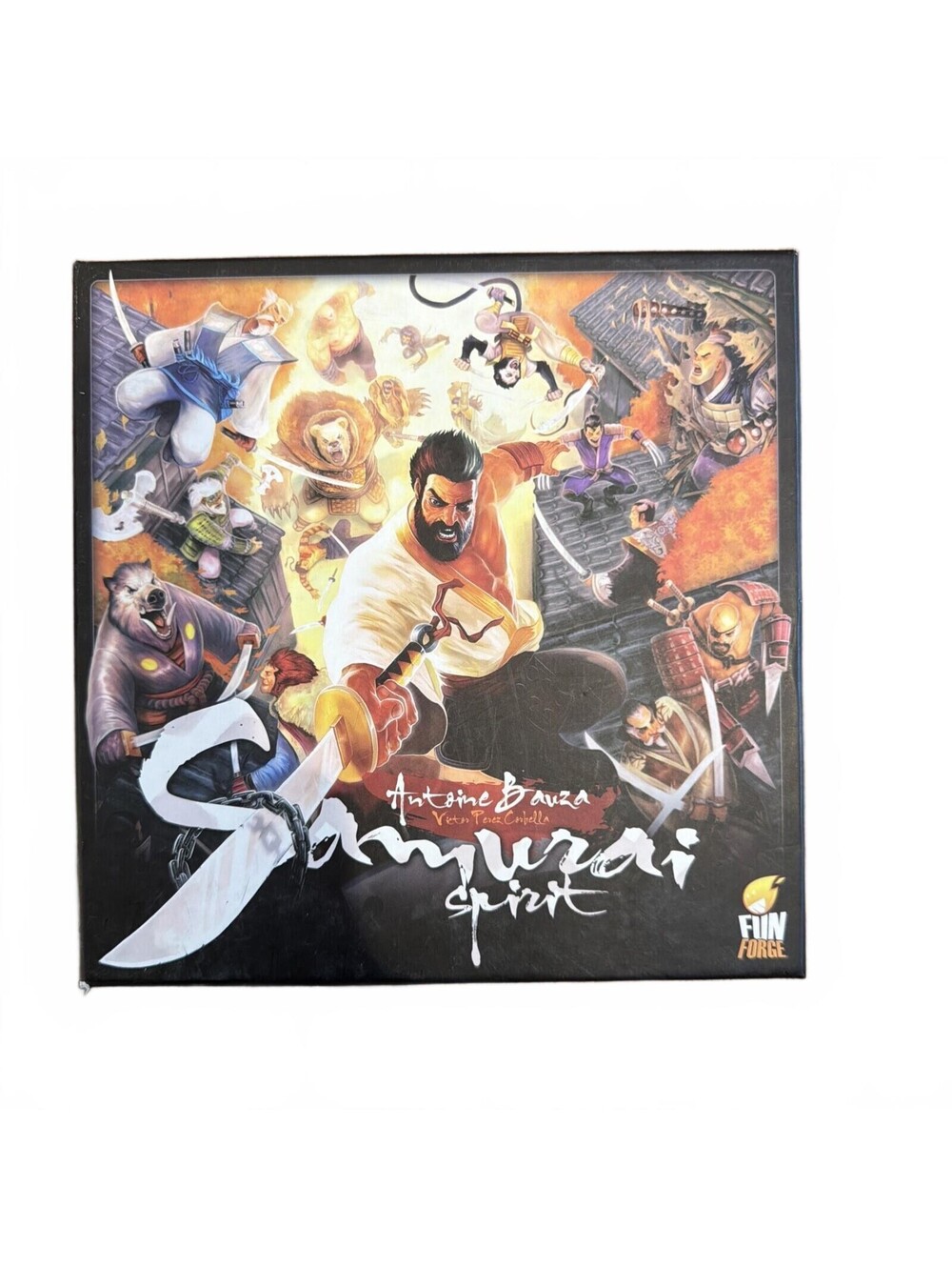 Samurai Spirit Board Game Antonie Bauza Fun Forge Co-op COMPLETE